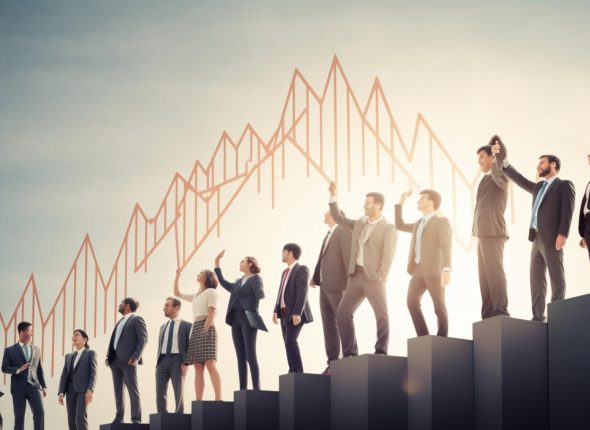 group-people-stand-top-chart-that-says-down-arrow