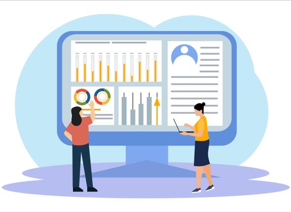 Business Strategy Flat Illustration Design