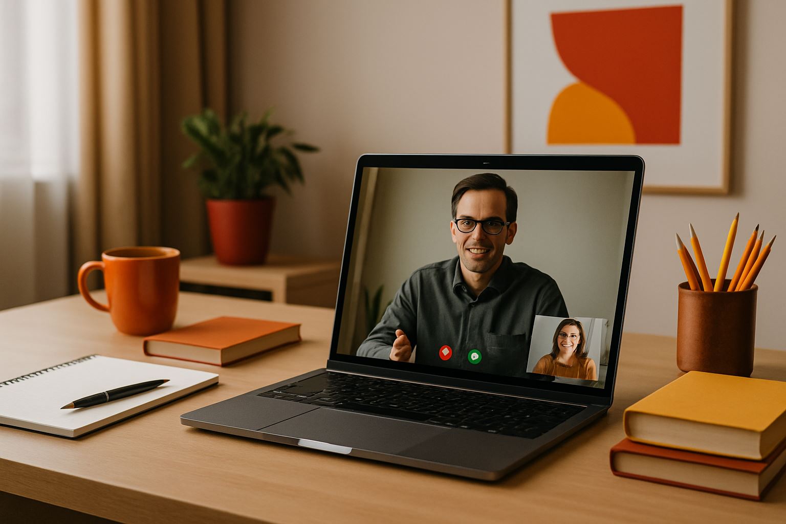 Ruang operasional modern dengan alur data lintas shift yang menggambarkan komunikasi organisasi yang efektif untuk menekan turnover karyawan