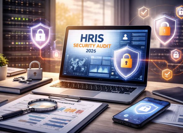 Audit teknis keamanan HRIS menyorot kontrol akses, enkripsi data, dan log kebijakan untuk mencegah insiden serta memperkuat kepatuhan.